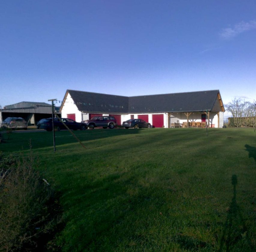Maison à Mesnils-sur-Iton avant extension et piscine