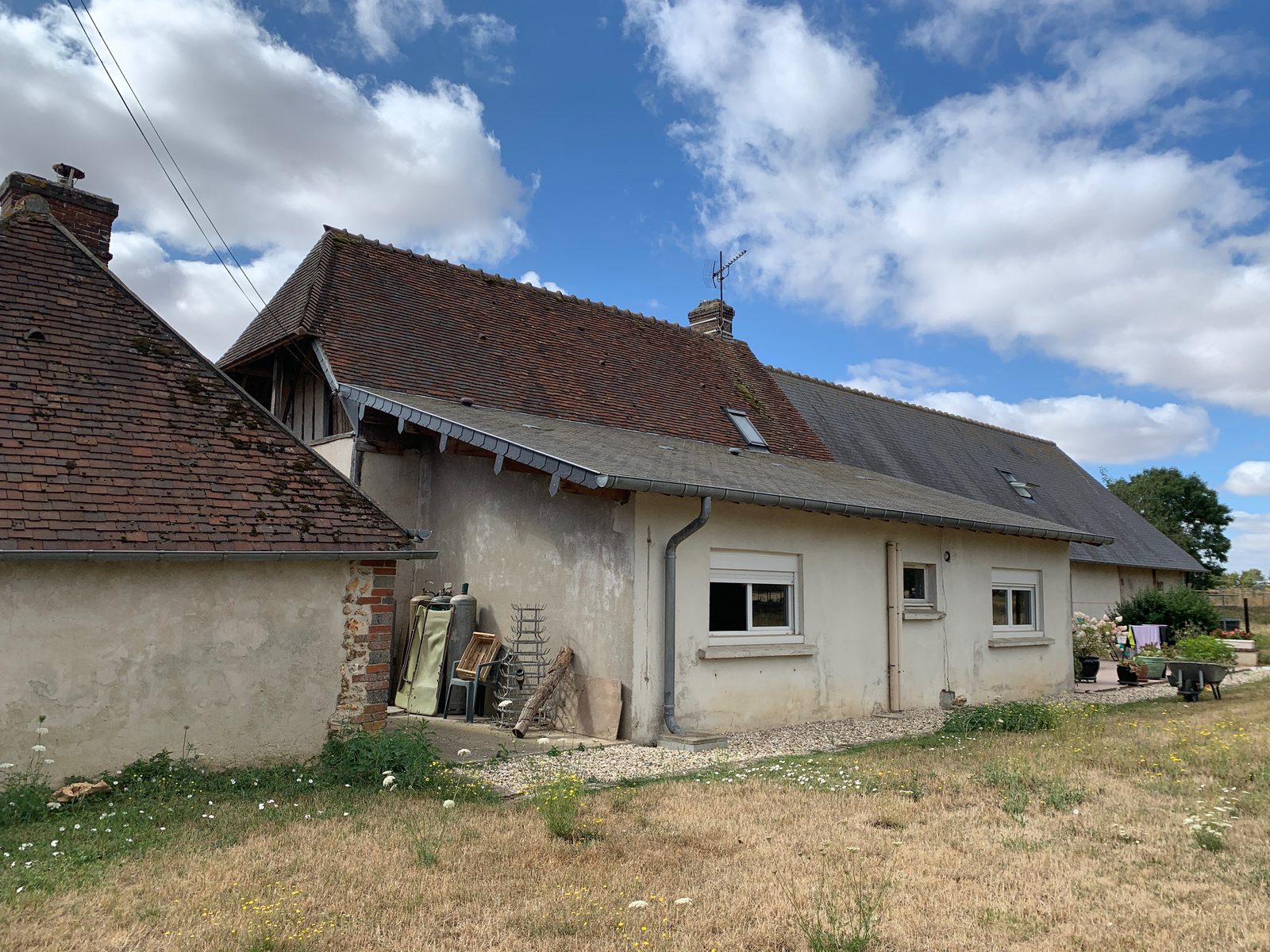 Maison à Sylvains-lès-Moulins avant extension