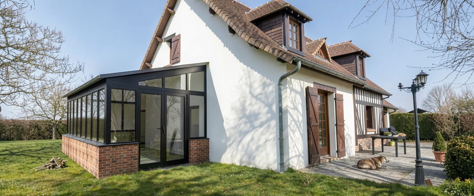 Aménagement PMR et jardin d'hiver à Ferrière-Haut-Clocher