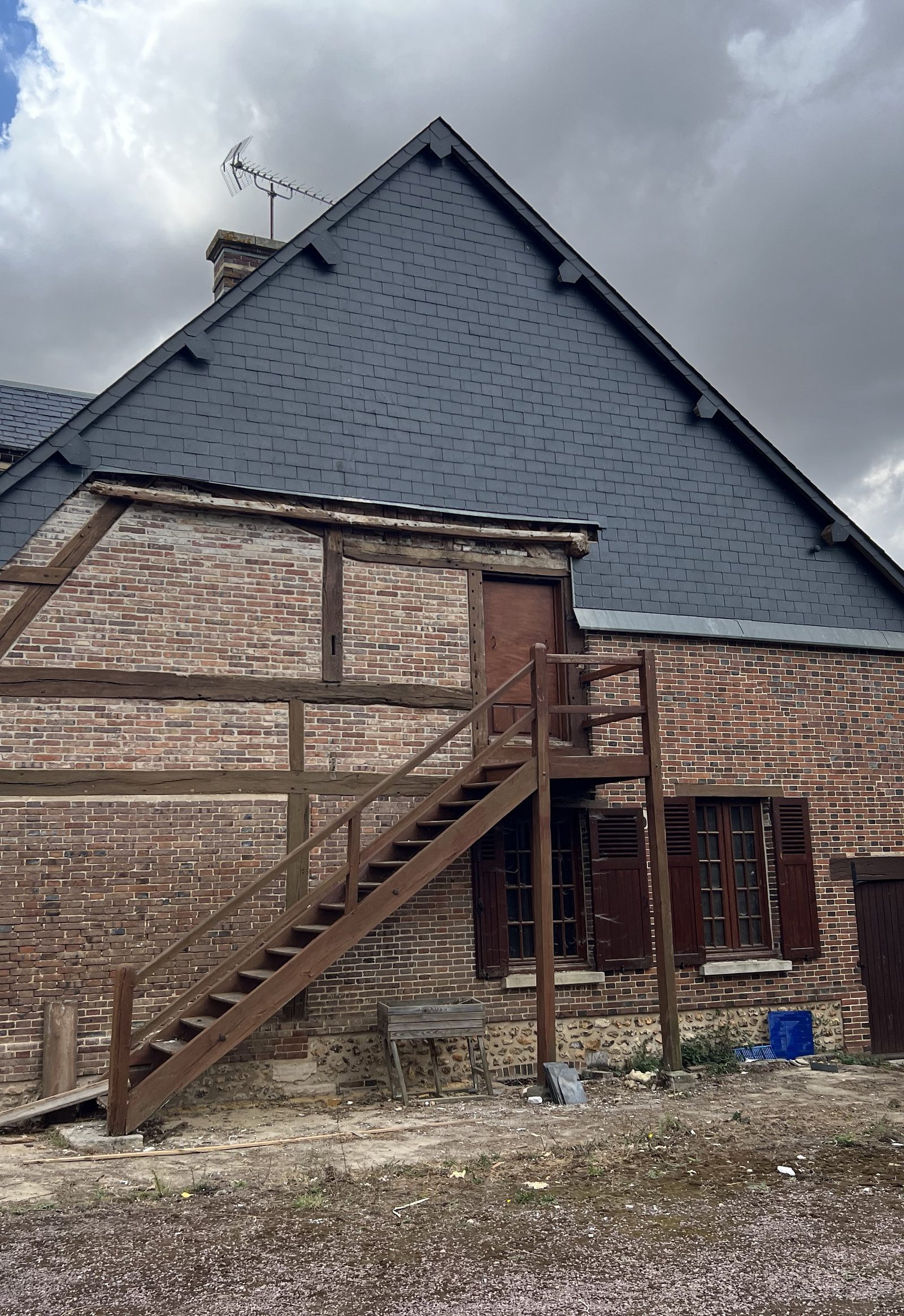 Maison de maître à Foucrainville avant rénovation